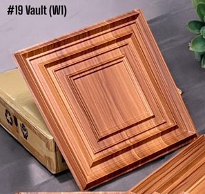 #19 Vault Wooden 3D PVC Wall and Ceiling Panel