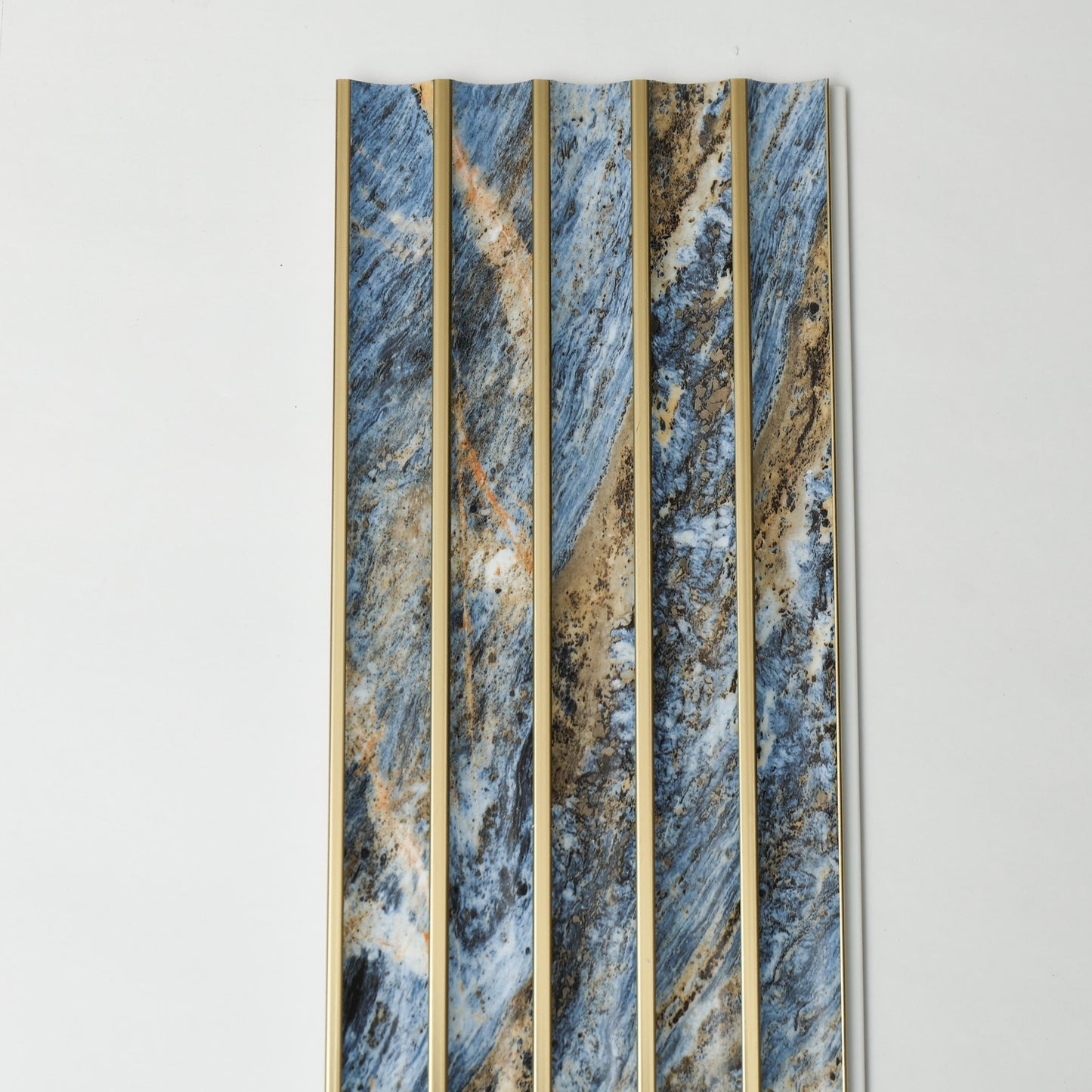 Blue Texture charcoal louver and plank | 9.5 Feet * 6 Inch