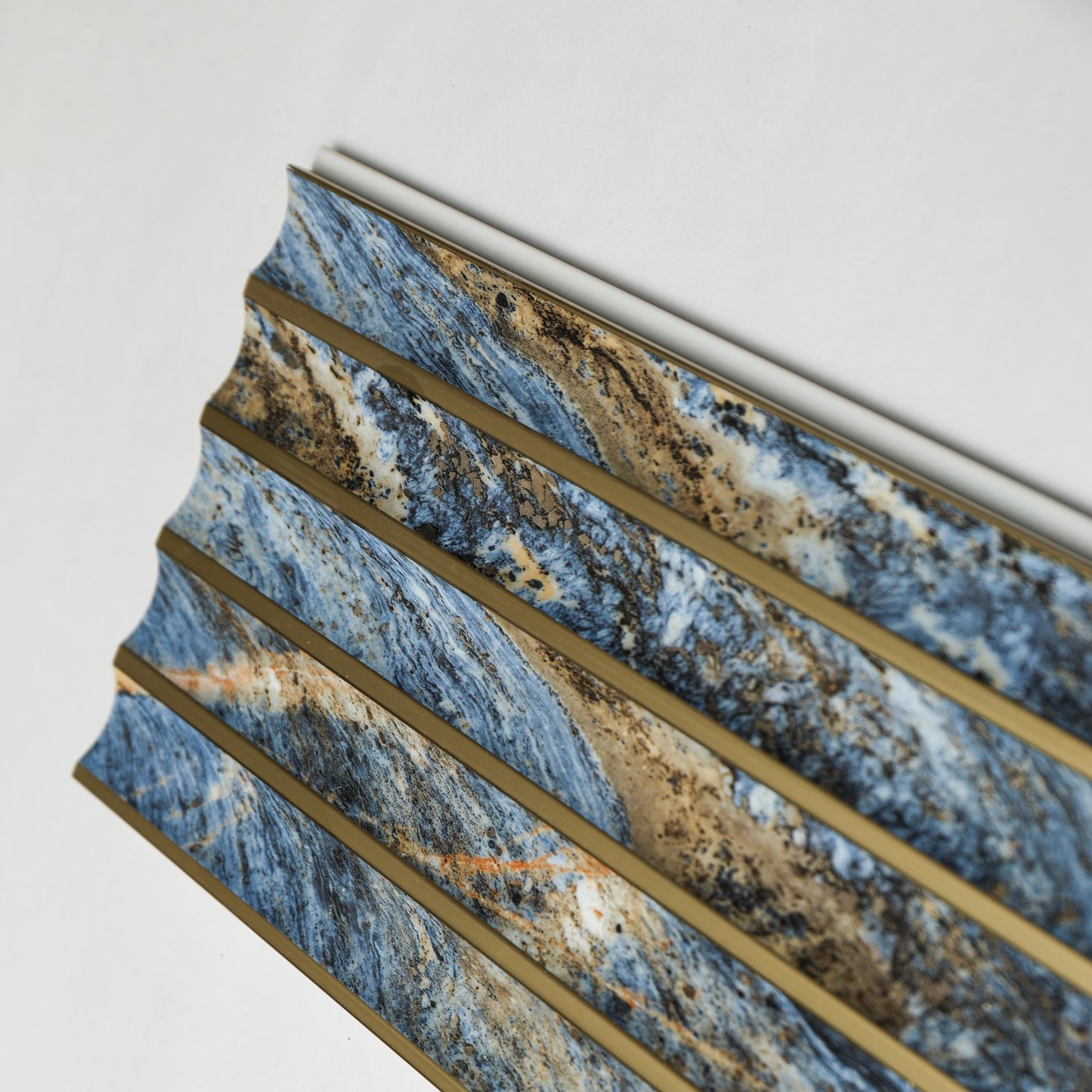 Blue Texture charcoal louver and plank | 9.5 Feet * 6 Inch