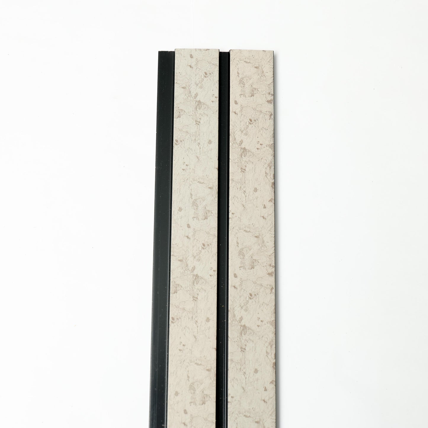 Creamy charcoal louver and plank | 9.5 Feet * 5 Inch
