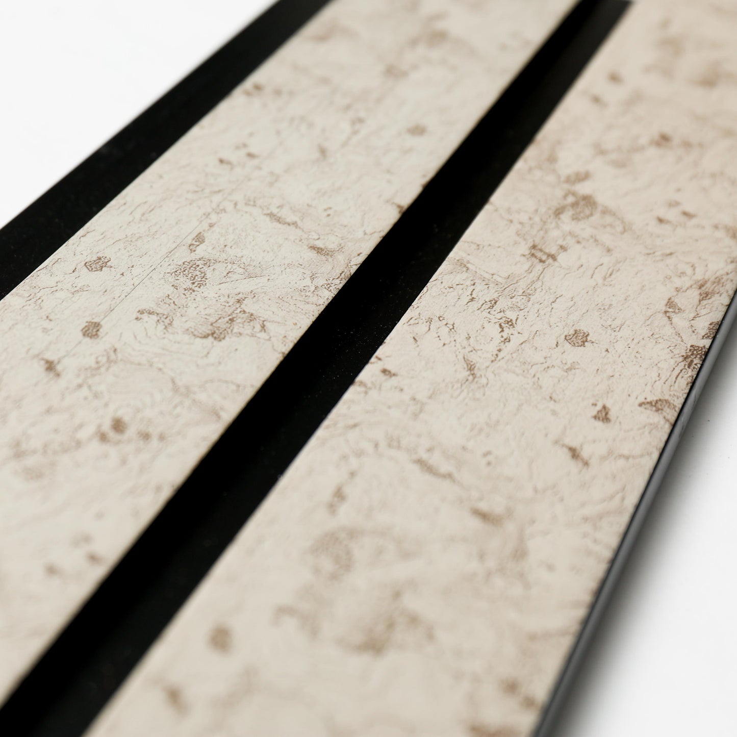 Creamy charcoal louver and plank | 9.5 Feet * 5 Inch
