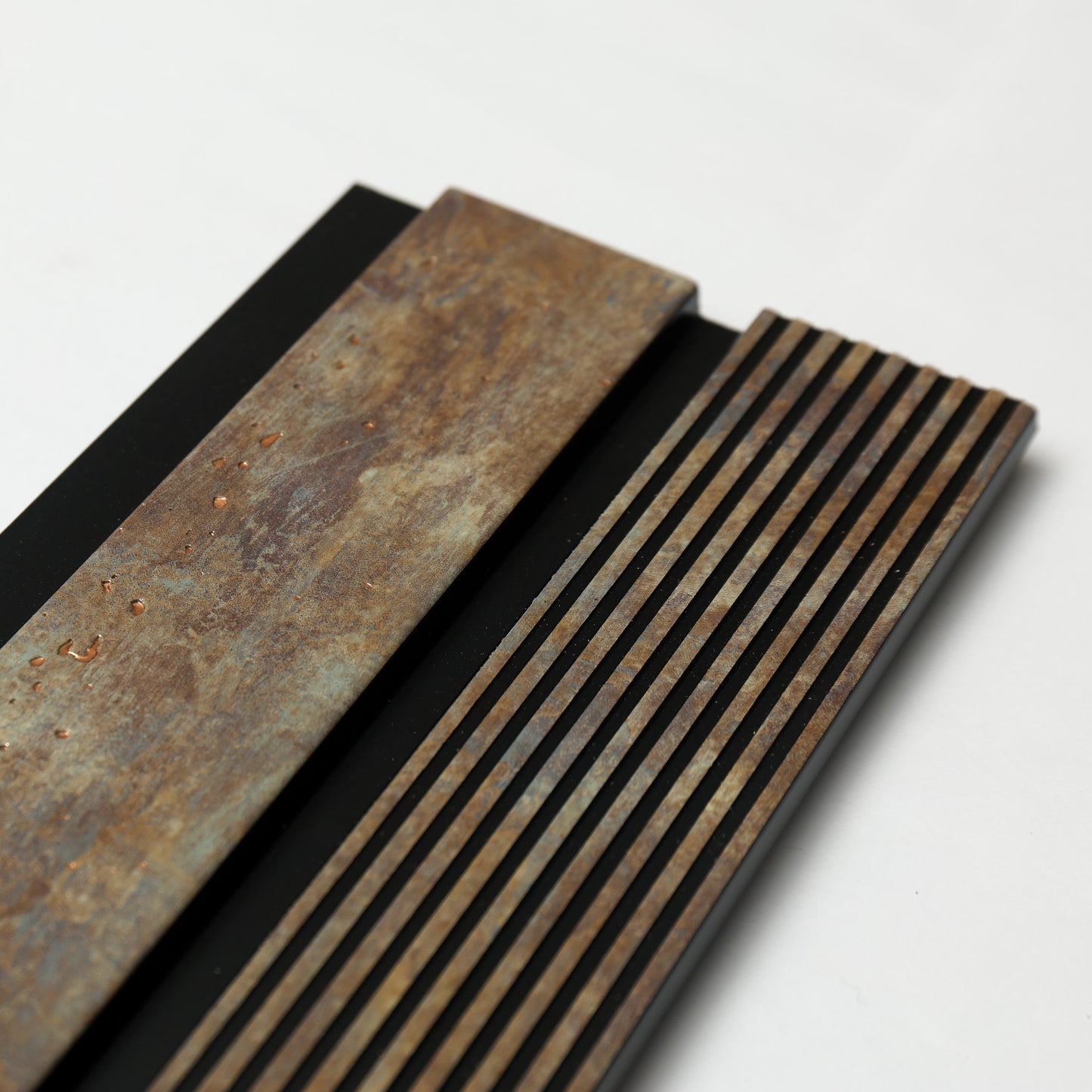 Brown charcoal louver and plank | 9.5 Feet * 5 Inch