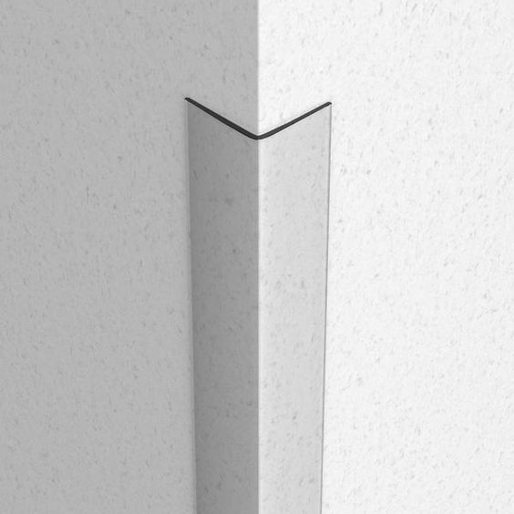 Gold Stainless Steel L Wall Corner Guard Profile | 8 ft
