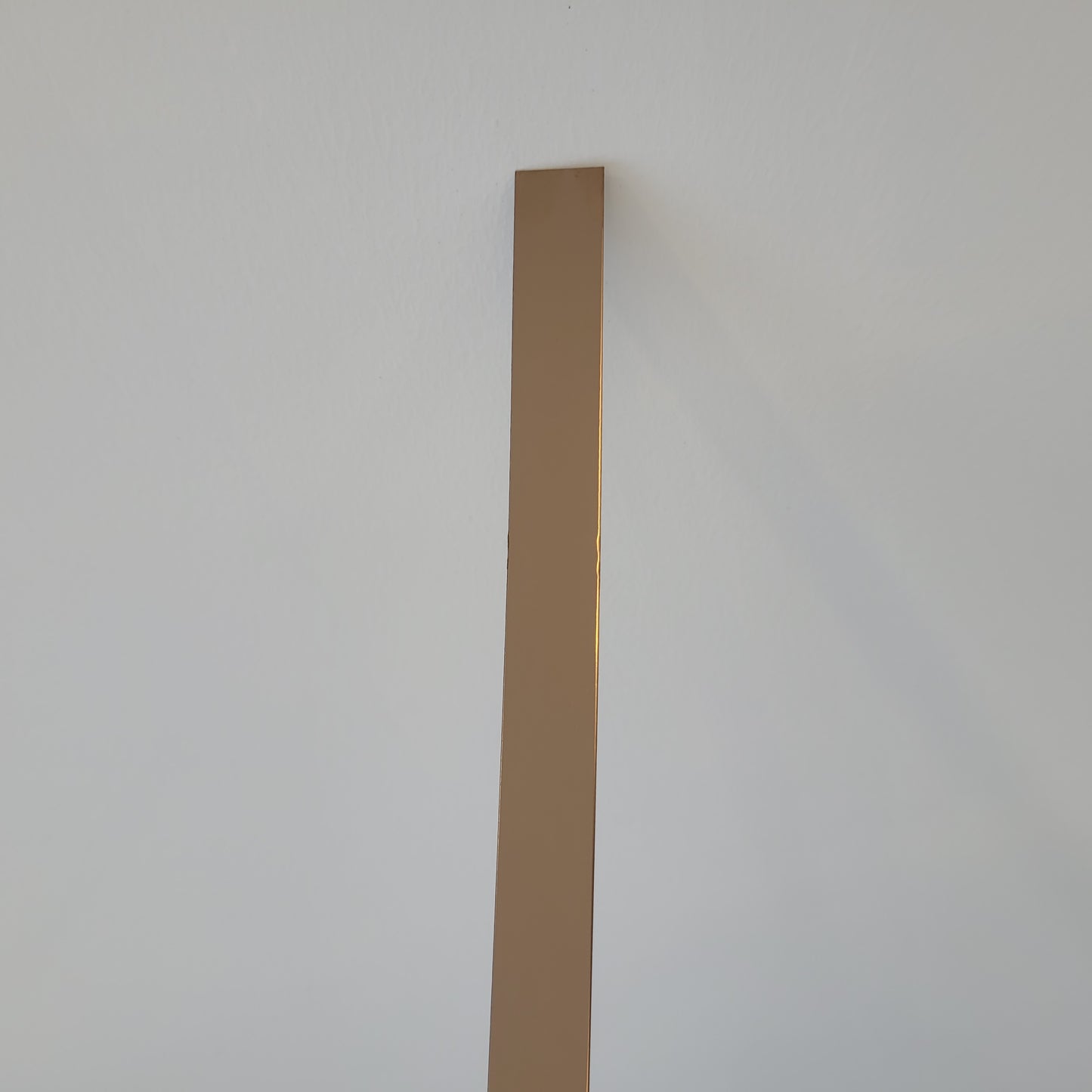 Rose Gold SS Flat Wall Strip Profile 8 feet | 25mm