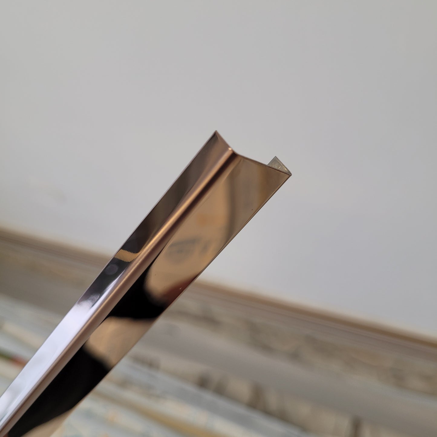 Rose Gold Stainless Steel U Profile | 8 ft
