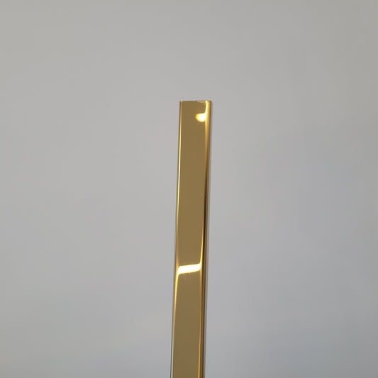 Gold Stainless Steel U Profile | 8 ft