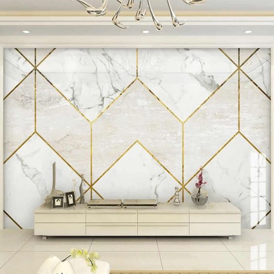 Gold SS Flat Wall Strip Profile 8 feet | 25mm