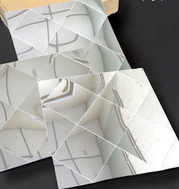 #MT 20 ( Silver) Acrylic Self Adhesive Mosaic Tile