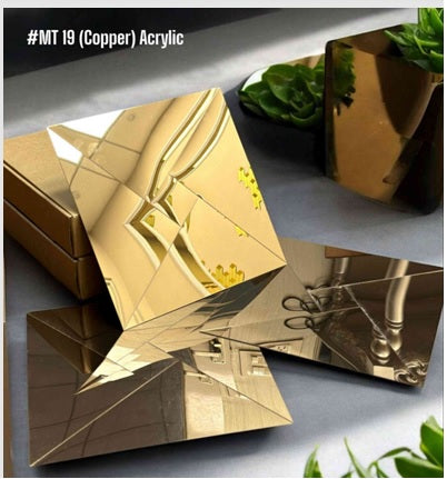 #MT 20 COPPER Acrylic Self Adhesive Mosaic Tile