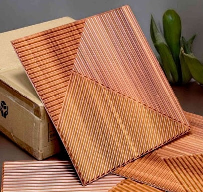 #17 Louver Wooden PVC Wall and Ceiling Panel