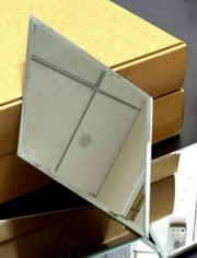 #MT Glass ( Silver ) Self Adhesive Mosaic Tile