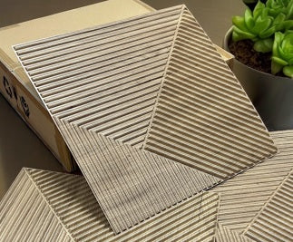 #17 Louver Chapagne Gold PVC Wall and Ceiling Panel