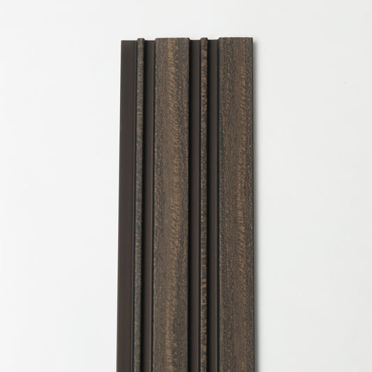 Dark Brown charcoal louver and plank | 9.5 Feet * 5 Inch