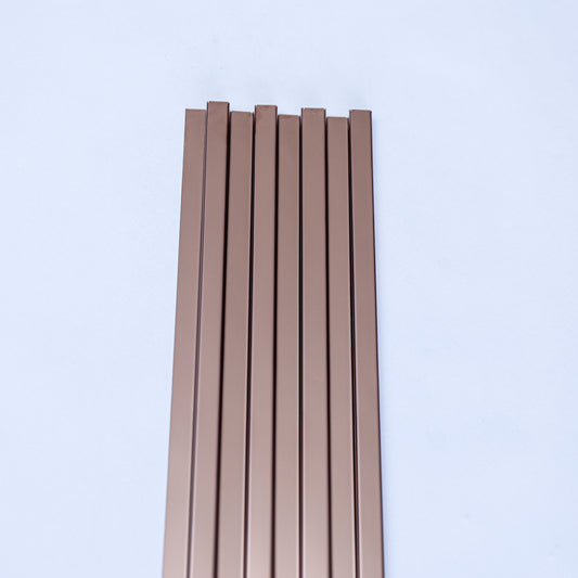 Rose Gold SS Louver for Wall | 4 inch x 8 feet