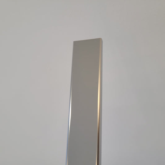 Silver Stainless Steel U Profile | 8 ft