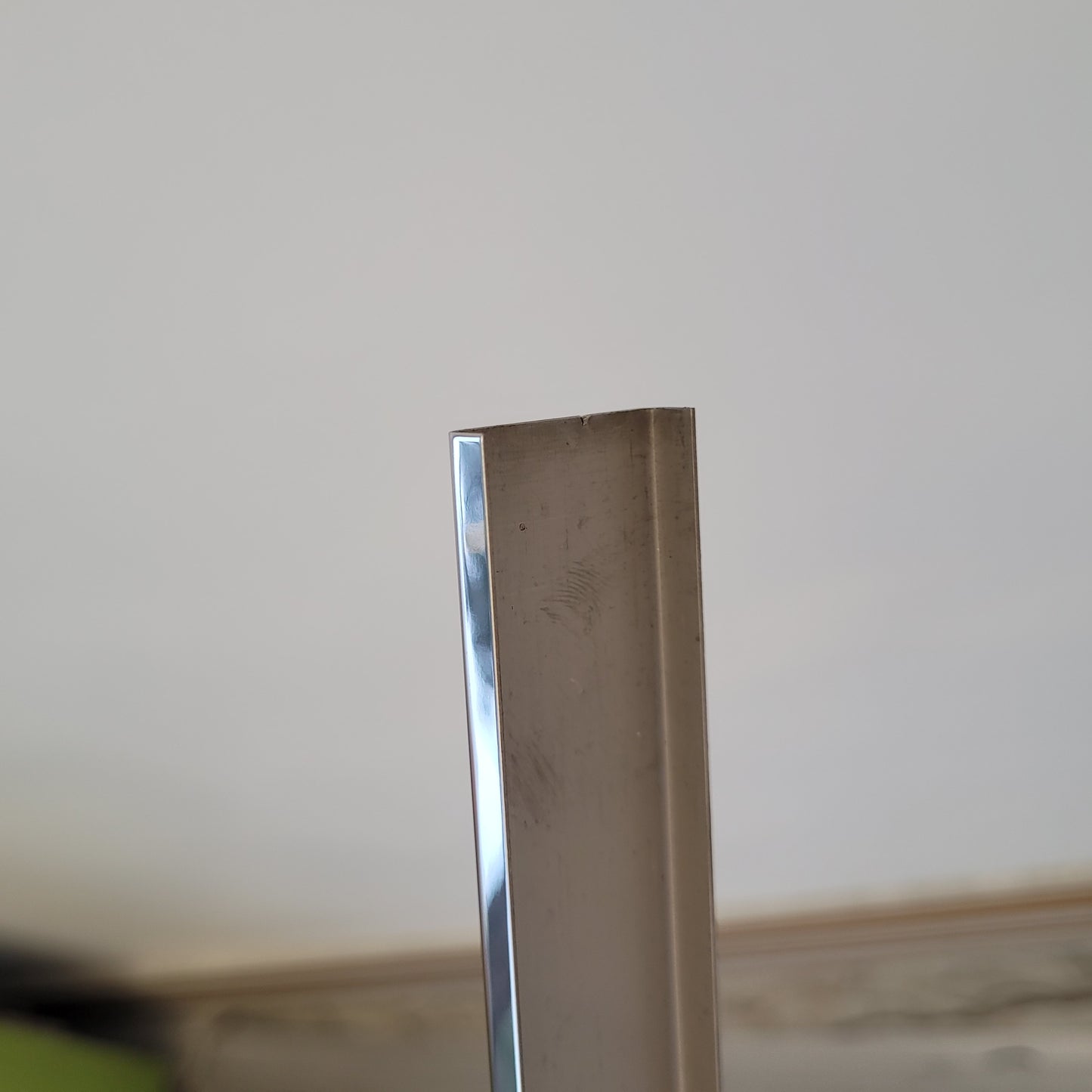 Silver Stainless Steel U Profile | 8 ft