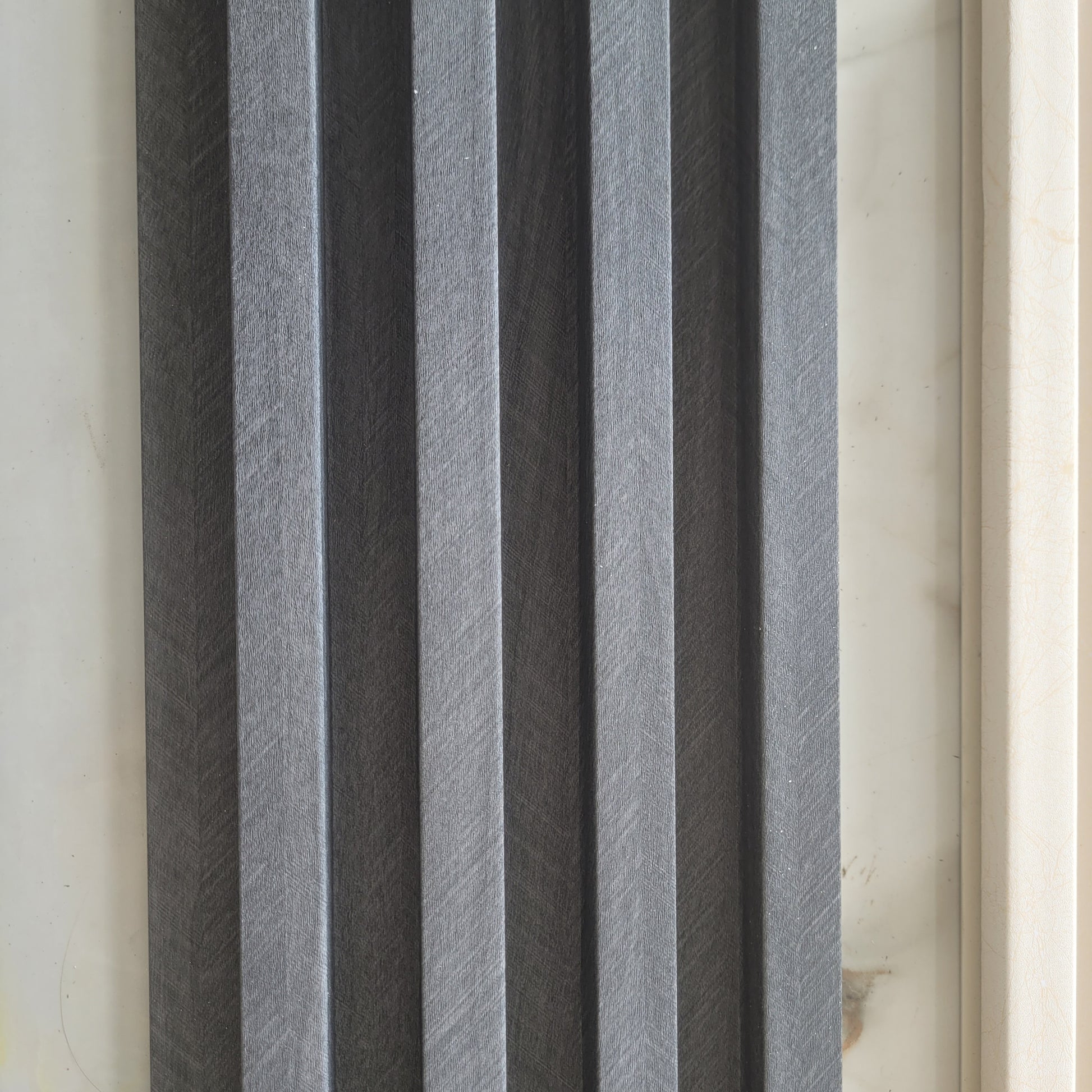 Blue WPC Louver | 10 Feet * 6 inch – Doon Interior