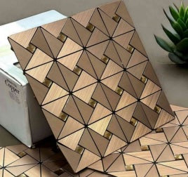 MT01 Copper Self Adhesive Mosaic Tile