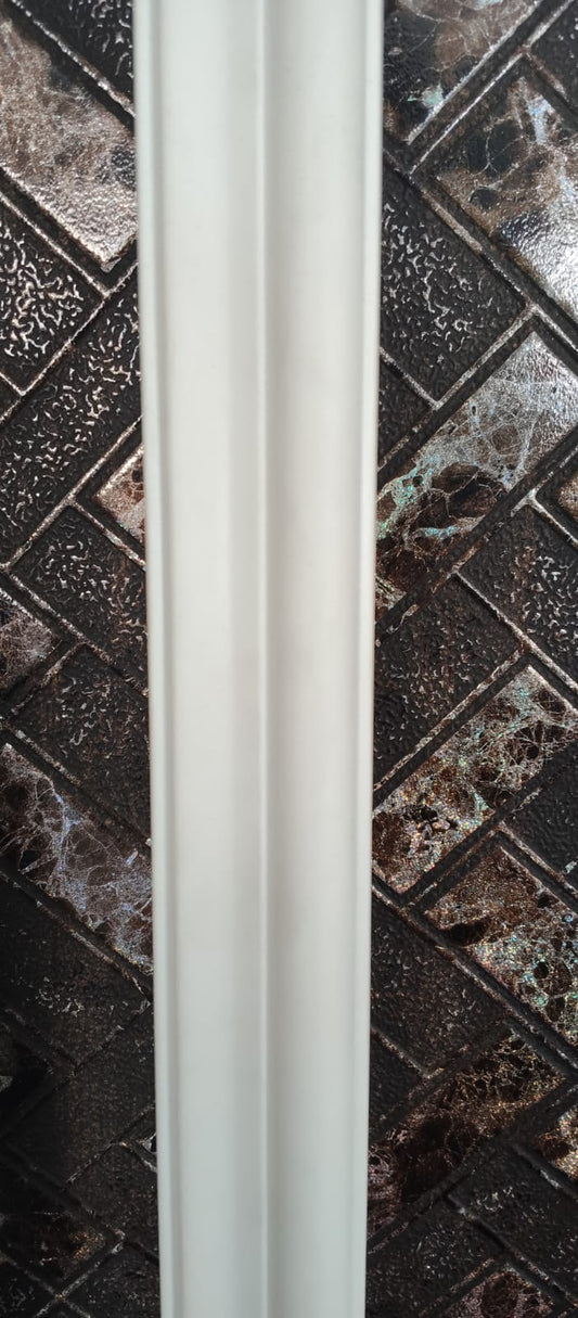 White  French Moulding pattern 3 for wall | 8 Feet * 40 mm