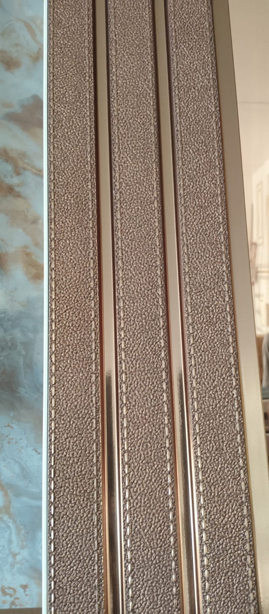 Golden Brown charcoal louver and plank | 9.5 Feet * 5 Inch