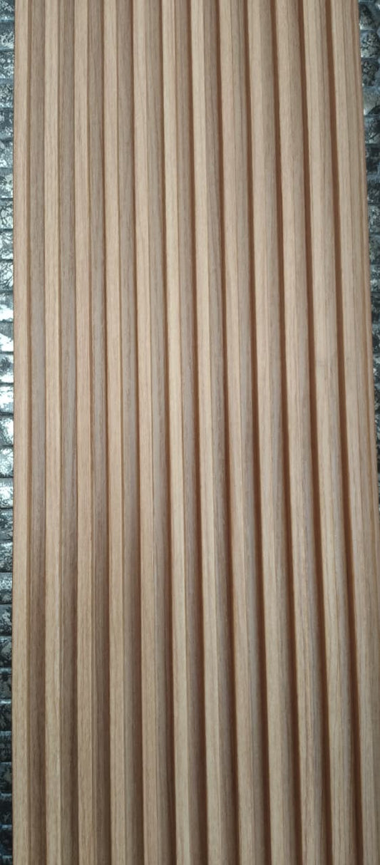 Light Wooden Pattern 2 WPC Louver | 10 Feet * 6 inch