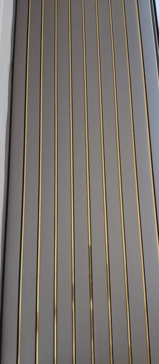Grey WPC Louver | 9.5 Feet * 1 Feet