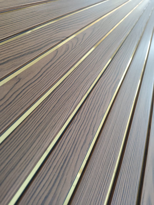 Wooden WPC Louver | 9.5 Feet * 1 Feet