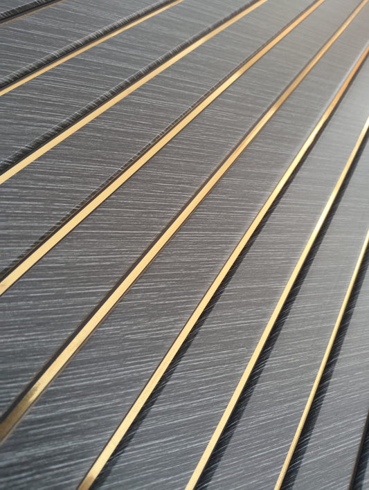 Grey WPC Louver | 9.5 Feet * 1 Feet