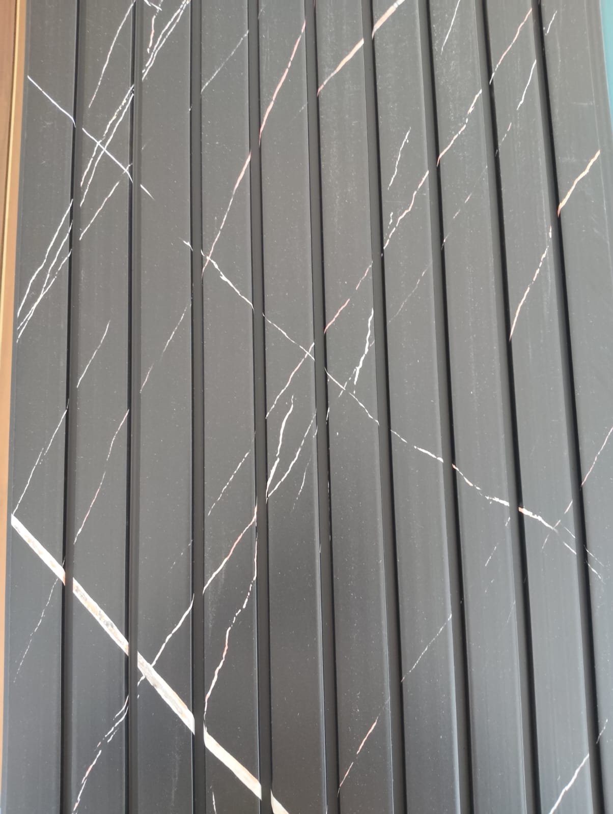 Black WPC Louver | 9.5 Feet * 1 Feet